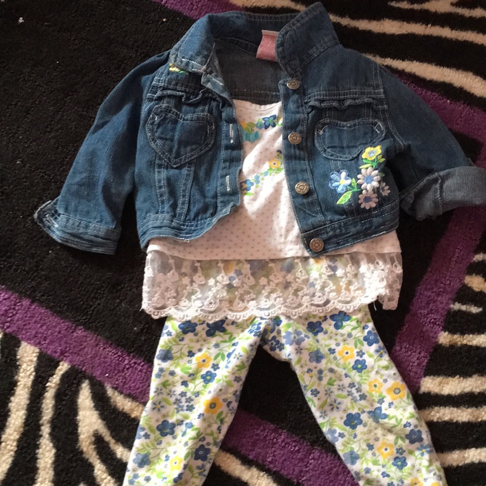 3 piece girls outfit